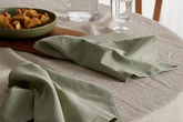Green Table Napkins - Set of 6